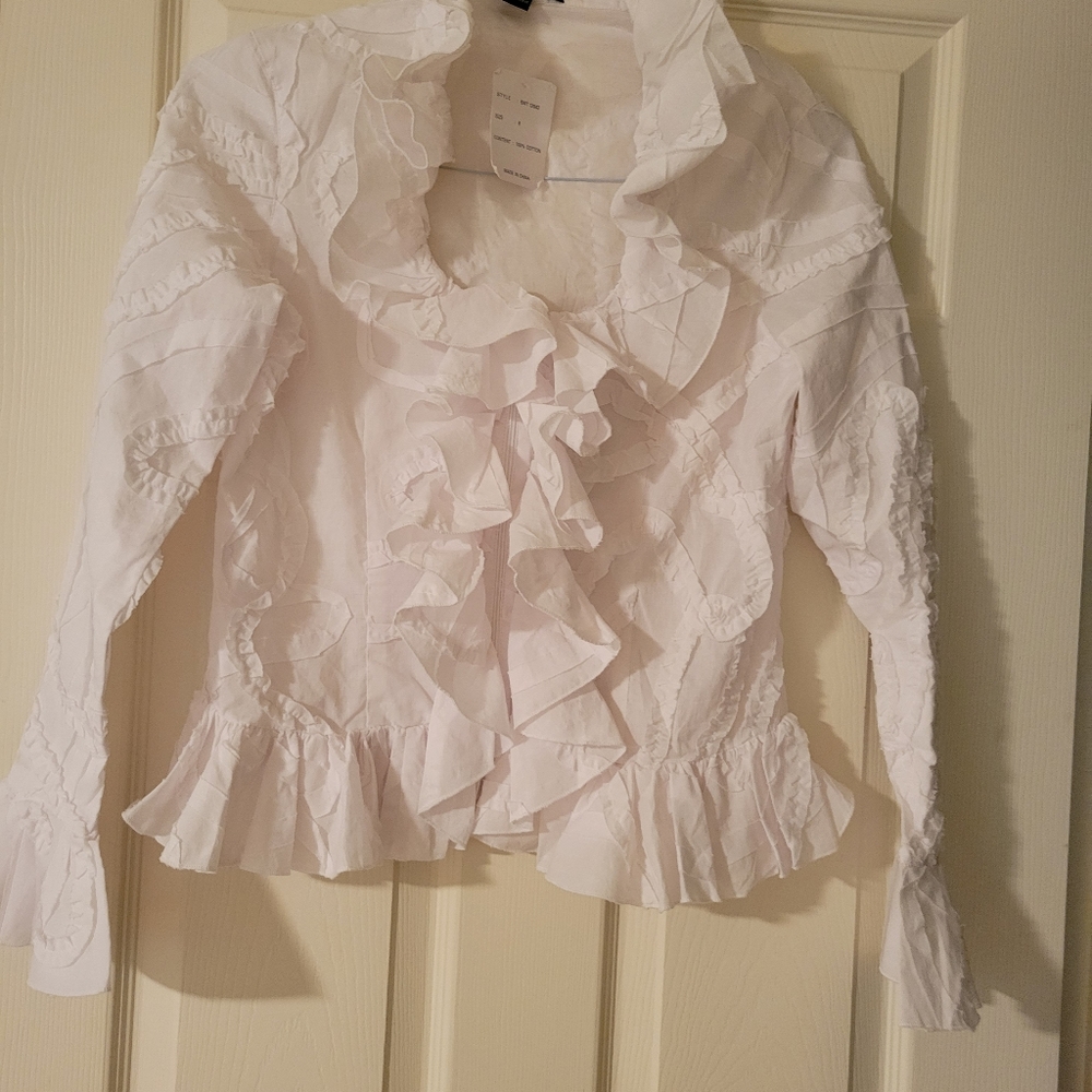 White Boston Proper blouse